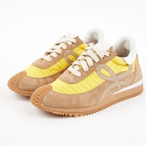 !SOLD!   Loewe Flow Runner Sneakers Beige/Yellow size 37